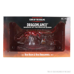 D&D ICONS OF THE REALMS: DRAGONLANCE - RED RUIN & RED DRAGONNEL | Gamers Paradise