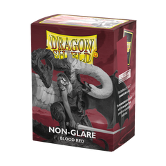 Dragon Shield Non-Glare Matte Blood Red Sleeves (100-Pack) | Gamers Paradise