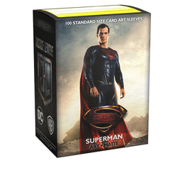 Dragon Shield: Standard 100ct Art Sleeves - Justice League (Superman) | Gamers Paradise