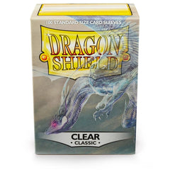 Dragon Shield: Standard 100ct Sleeves - Clear (Classic) | Gamers Paradise