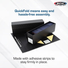 BCW SUPPLIES: QUICKFOLD CARD BOXES (3CT) | Gamers Paradise