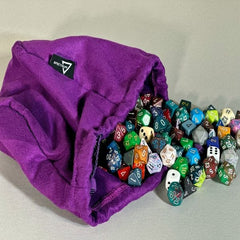 Large Dice Bag - Purple | Gamers Paradise