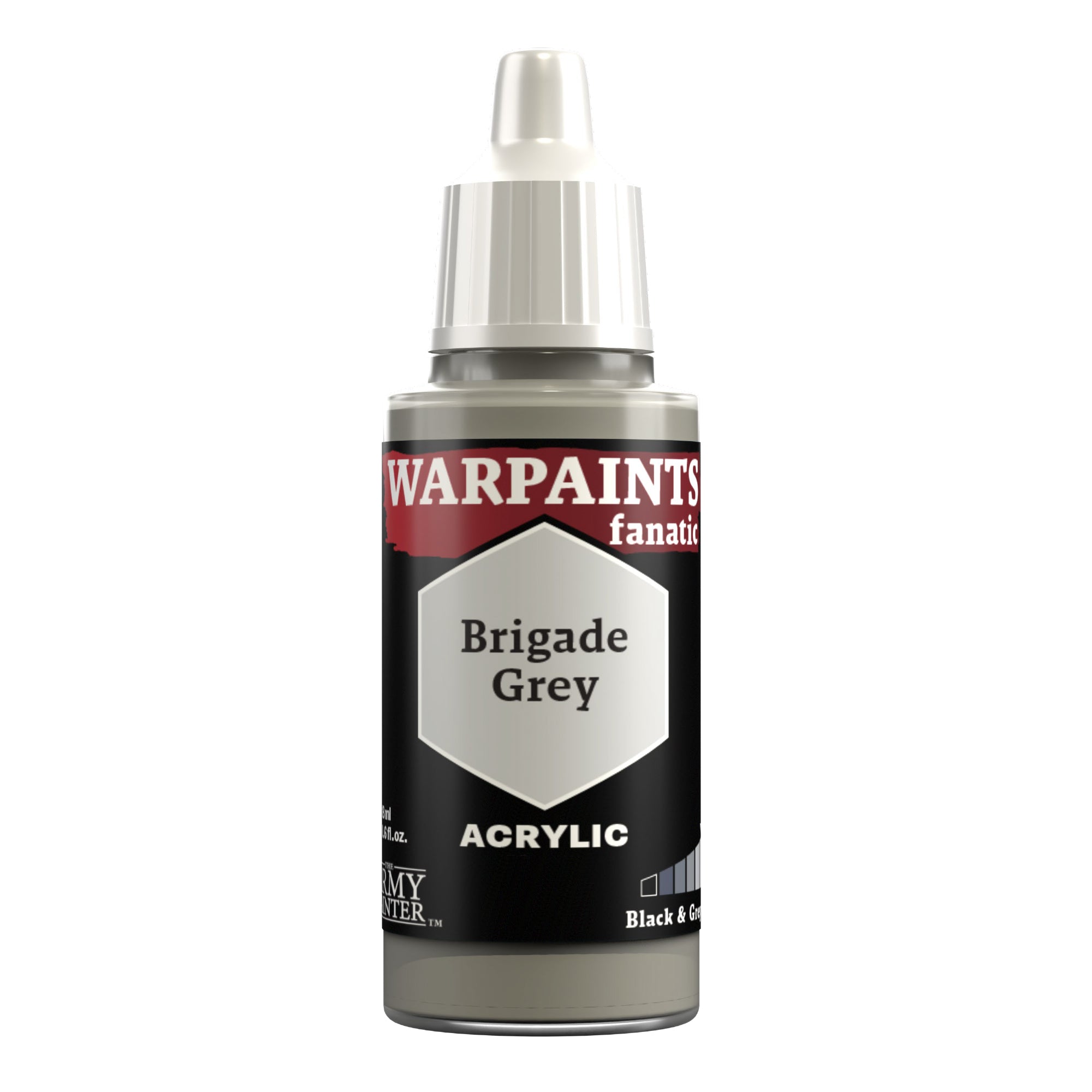 Warpaints Fanatic: Brigade Grey 18ml | Gamers Paradise