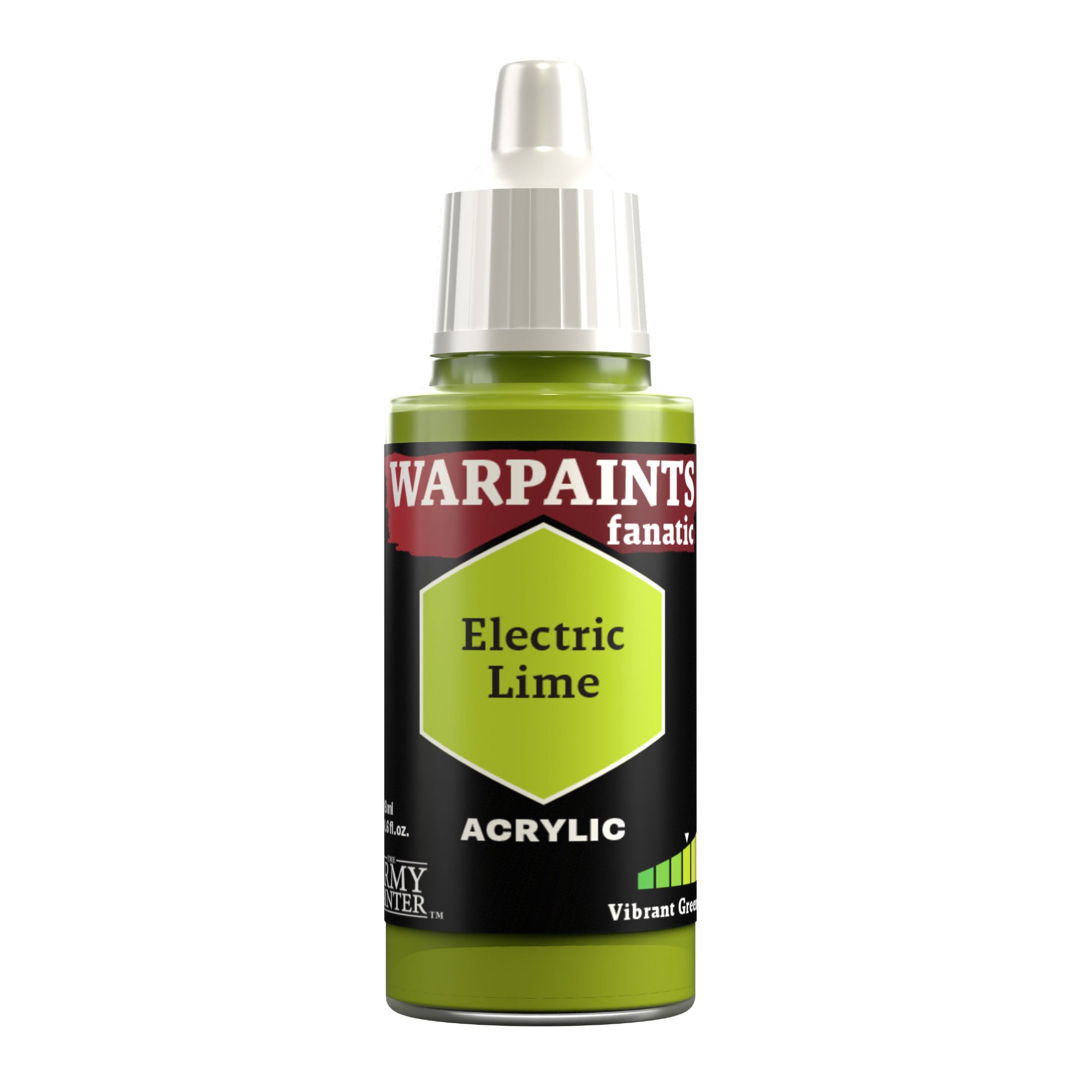 Warpaints Fanatic: Electric Lime 18ml | Gamers Paradise