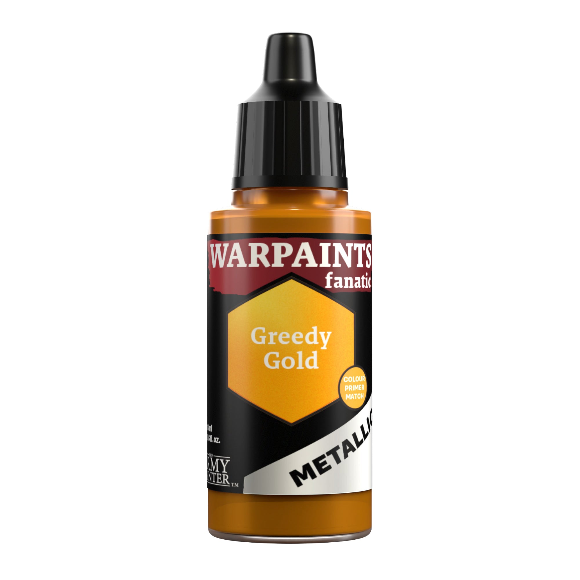Warpaints Fanatic: Metallic - Greedy Gold 18ml | Gamers Paradise