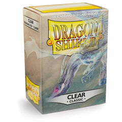 Dragon Shield: Standard 100ct Sleeves - Clear (Classic) | Gamers Paradise