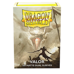 Dragon Shield: Standard 100ct Sleeves - Valor (Dual Matte) | Gamers Paradise