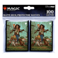 Wilds of Eldraine Ellivere of the Wild Court Standard Deck Protector Sleeves (100ct) for Magic: The Gathering | Gamers Paradise