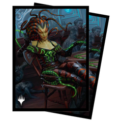 Outlaws of Thunder Junction Vraska, the Silencer Key Art Deck Protector Sleeves (100ct) | Gamers Paradise