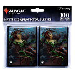 Outlaws of Thunder Junction Vraska, the Silencer Key Art Deck Protector Sleeves (100ct) | Gamers Paradise