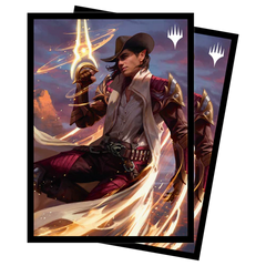 Outlaws of Thunder Junction Kellan, the Kid Key Art Deck Protector Sleeves (100ct) | Gamers Paradise