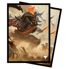 Outlaws of Thunder Junction Rakdos, the Muscle Key Art Deck Protector Sleeves (100ct) | Gamers Paradise