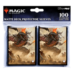 Outlaws of Thunder Junction Rakdos, the Muscle Key Art Deck Protector Sleeves (100ct) | Gamers Paradise