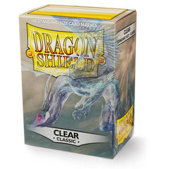 Dragon Shield: Standard 100ct Sleeves - Clear (Classic) | Gamers Paradise