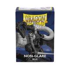 Dragon Shield Non-Glare Matte Blue Sleeves (100-Pack) | Gamers Paradise