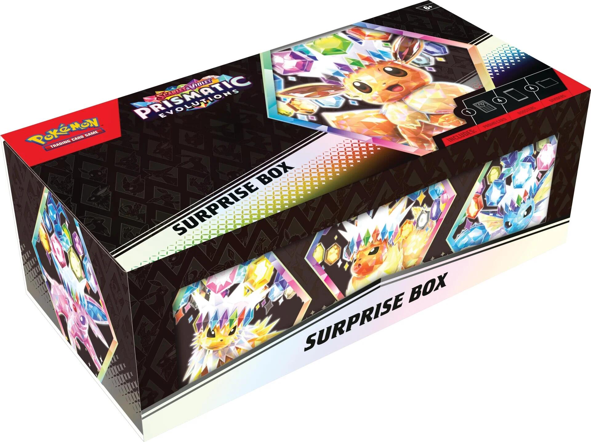 Scarlet & Violet: Prismatic Evolutions Surprise Box | Gamers Paradise