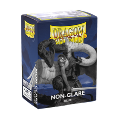 Dragon Shield Non-Glare Matte Blue Sleeves (100-Pack) | Gamers Paradise