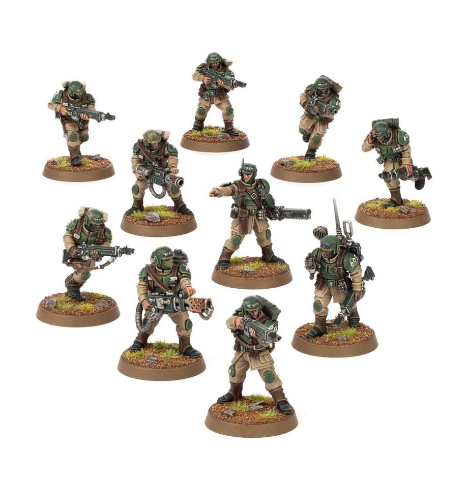 Warhammer 40k - Astra Militarum - Cadian Shock Troops | Gamers Paradise
