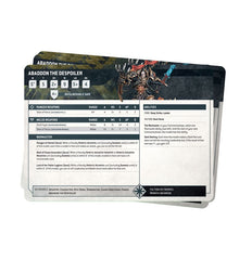 Warhammer 40k - Chaos Space Marines - Datasheet Cards | Gamers Paradise