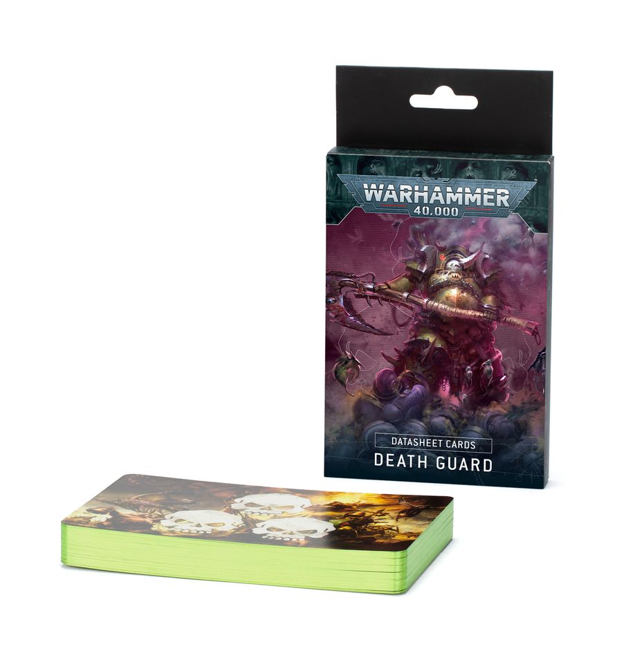 Warhammer 40k - Datasheet Cards: Death Guard | Gamers Paradise
