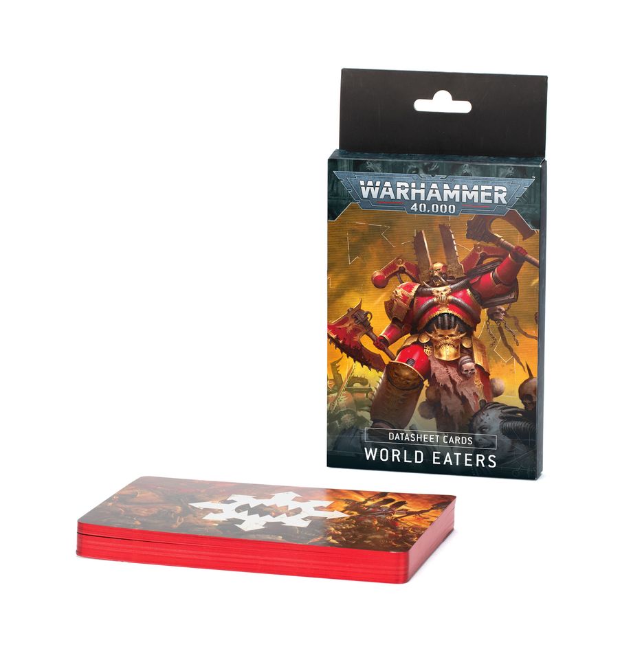 Warhammer 40k - Datasheet Cards: World Eaters | Gamers Paradise