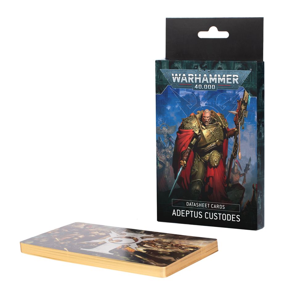 Warhammer: 40k - Adeptus Custodes - Datasheet Cards | Gamers Paradise