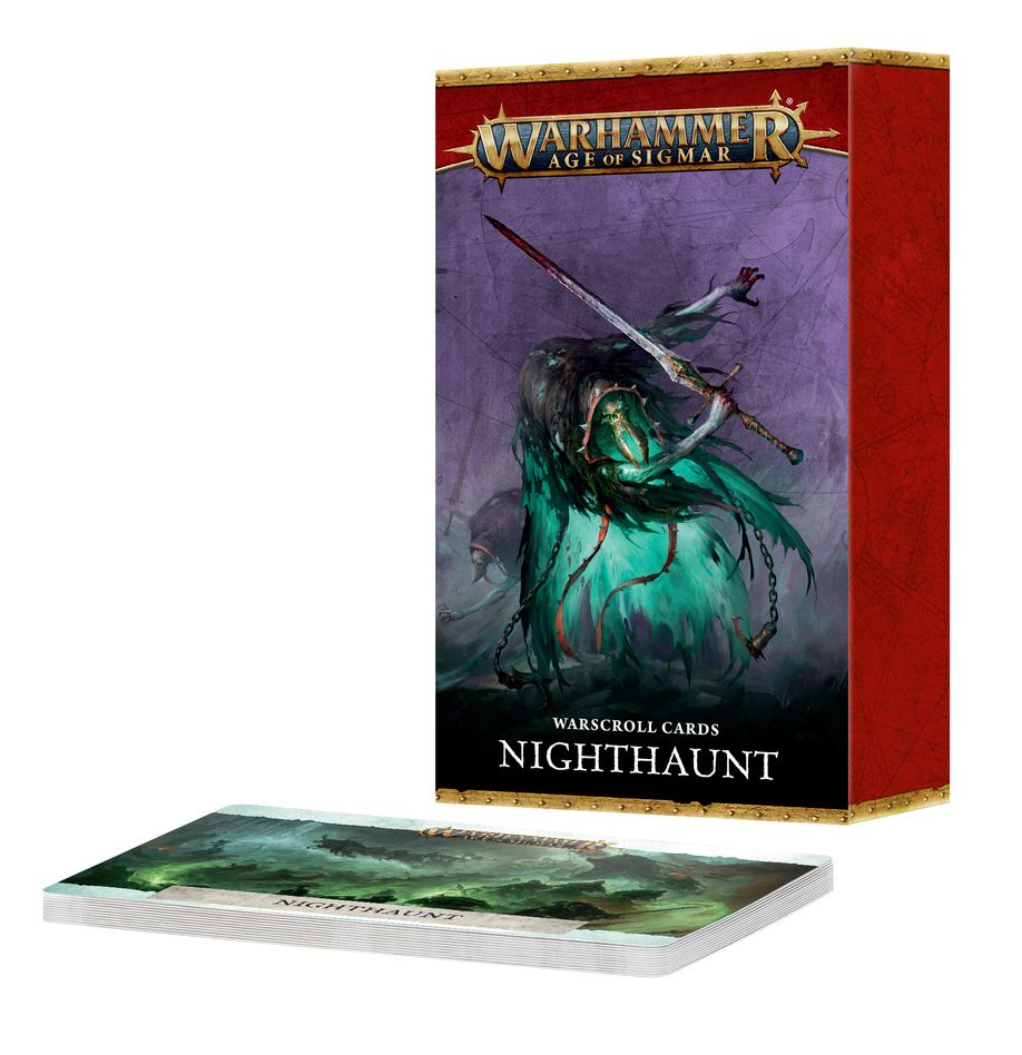 Warhammer: Age of Sigmar - Nighthaunt – Warscroll Cards | Gamers Paradise