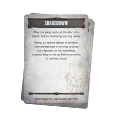 Necromunda: Bastions of Law Gang Tactics Cards | Gamers Paradise