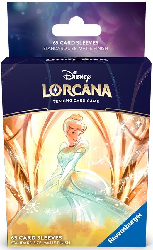 Disney Lorcana: Card Sleeves (Cinderella / 65-Pack) | Gamers Paradise