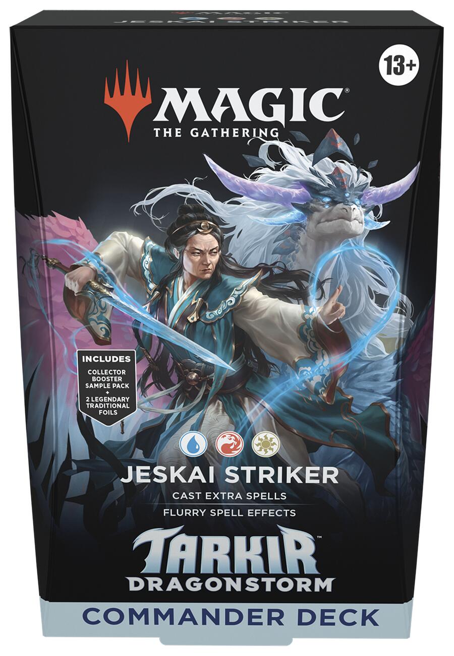 Tarkir: Dragonstorm - Commander Deck (Jeskai Striker) | Gamers Paradise