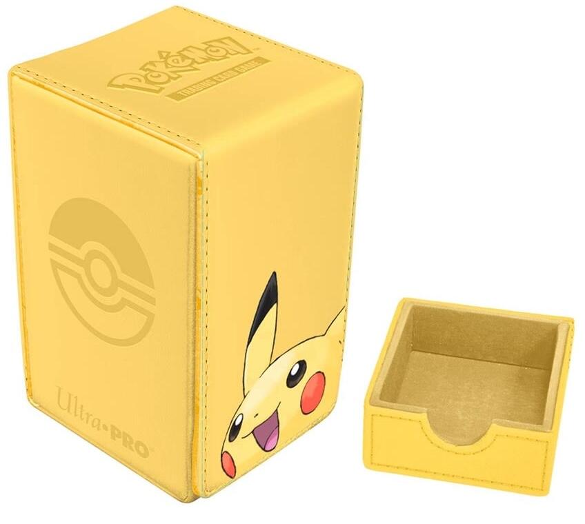 Ultra PRO: Alcove Tower Deck Box - Pokemon (Pikachu) | Gamers Paradise