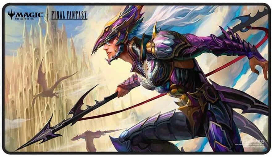 Ultra PRO: Black Stitched Playmat - FINAL FANTASY (Premium X) | Gamers Paradise