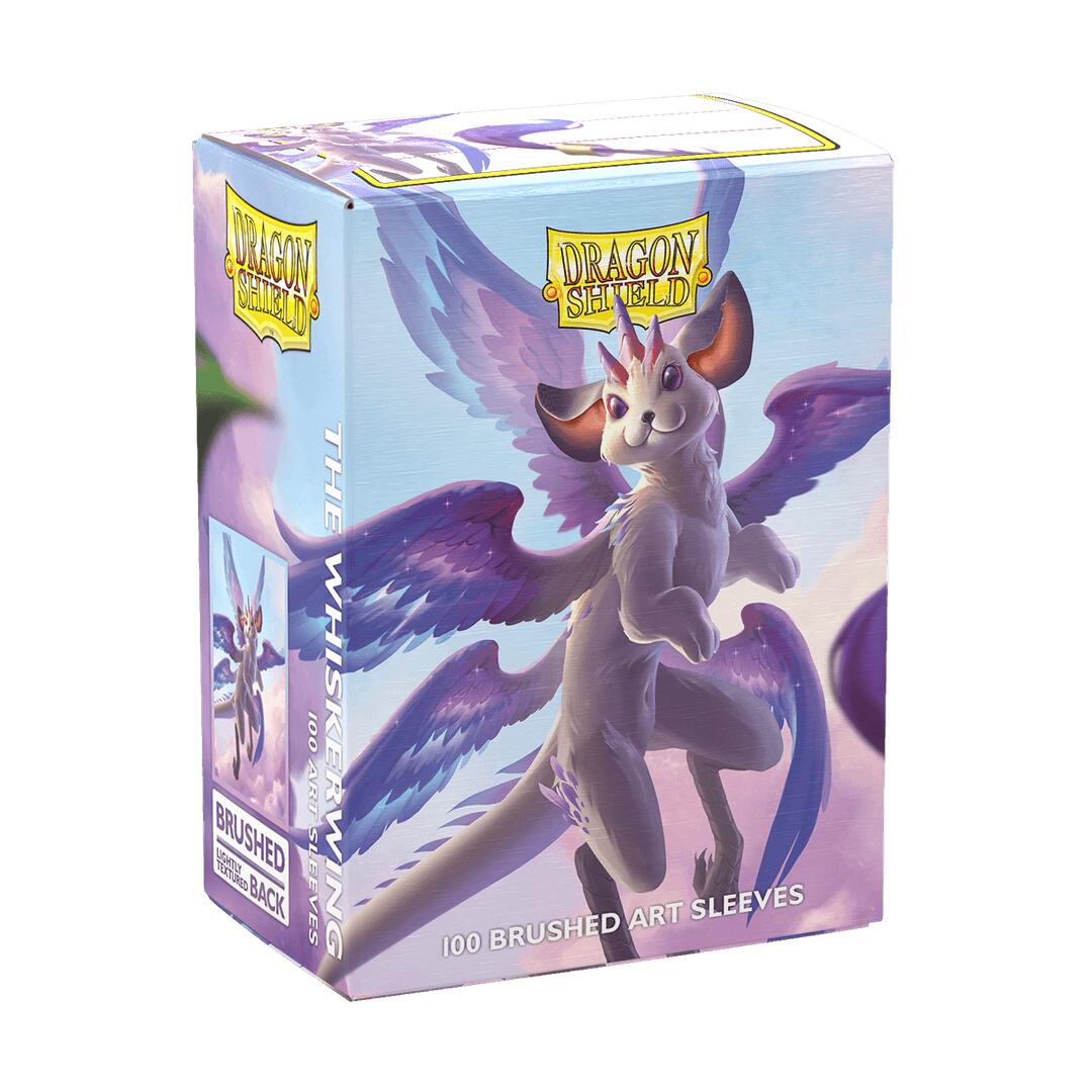 Dragon Shield: Standard 100ct Brushed Art Sleeves - The Whiskerwing | Gamers Paradise