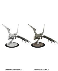 D&D NOLZUR'S MARVELOUS MINIATURES: YOUNG WHITE DRAGON | Gamers Paradise