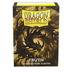 Dragon Shield: Standard 100ct Sleeves - Truth (Dual Matte) | Gamers Paradise