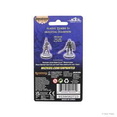 PATHFINDER DEEP CUTS MINIATURES: PLAGUE ZOMBIE & SKELETAL CHAMPION | Gamers Paradise