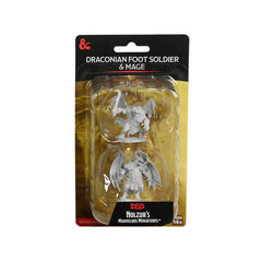 D&D NOLZUR'S MARVELOUS MINIATURES: DRACONIAN MAGE & FOOT SOLDIER | Gamers Paradise