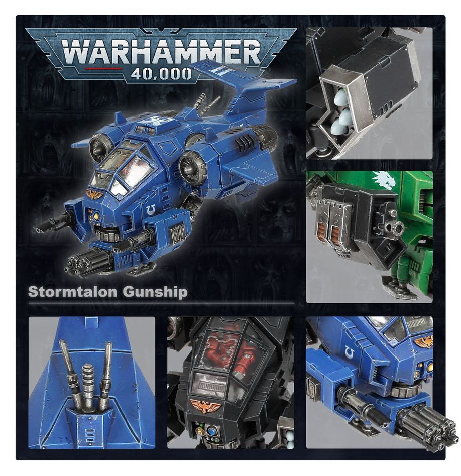 Warhammer 40k - Space Marines - Stormhawk Interceptor | Gamers Paradise