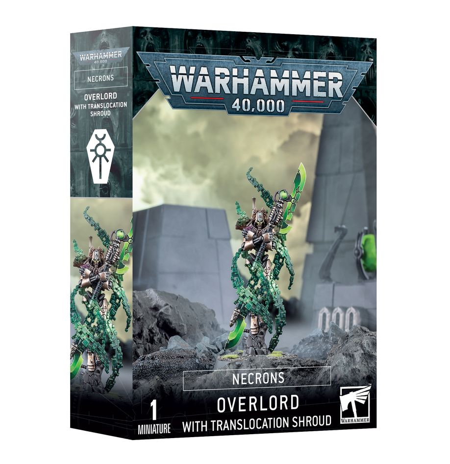 Warhammer 40k - Necrons - Overlord with Translocation Shroud | Gamers Paradise