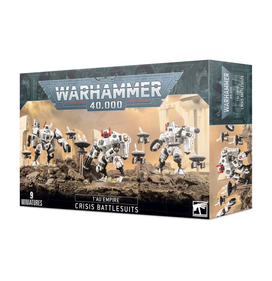 Warhammer 40k - T'au Empire - XV8 Crisis Battlesuit Team | Gamers Paradise