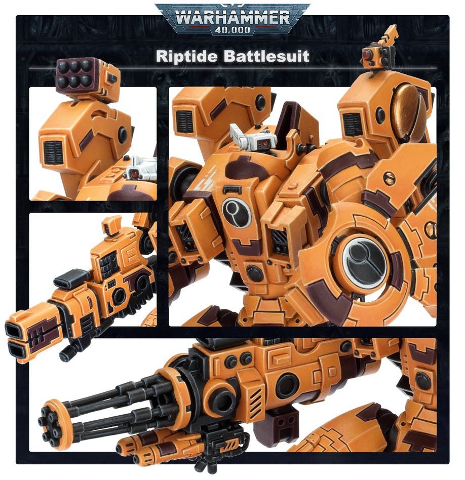 Warhammer 40k - T'au Empire - Riptide Battlesuit XV104 | Gamers Paradise