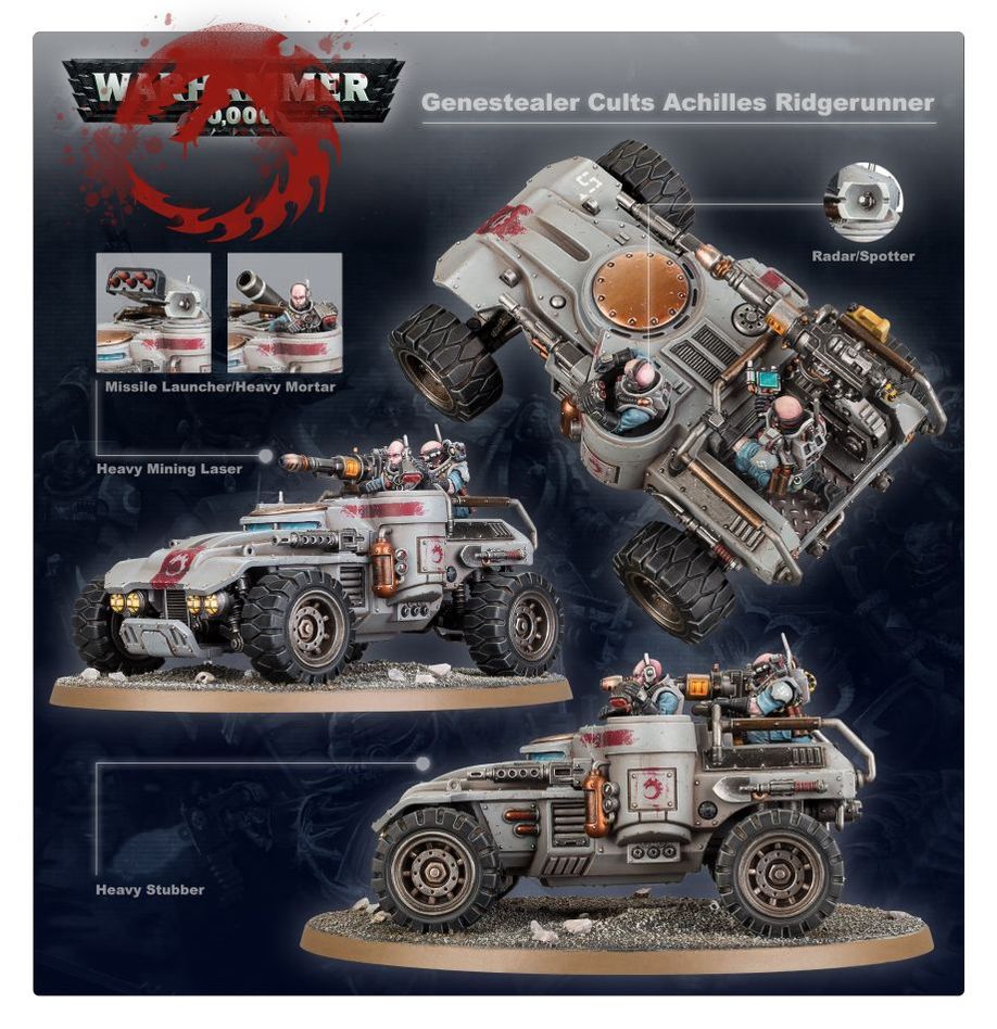 Warhammer 40k - Genestealer Cults - Achilles Ridgerunner | Gamers Paradise