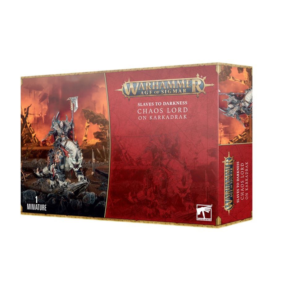 Warhammer: Age of Sigmar - Slaves to Darkness - Chaos Lord on Karkadrak | Gamers Paradise