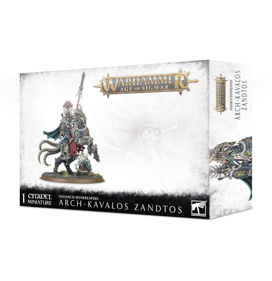 Warhammer: Age of Sigmar - Ossiarch Bonereapers - Arch-Kavalos Zandtos | Gamers Paradise