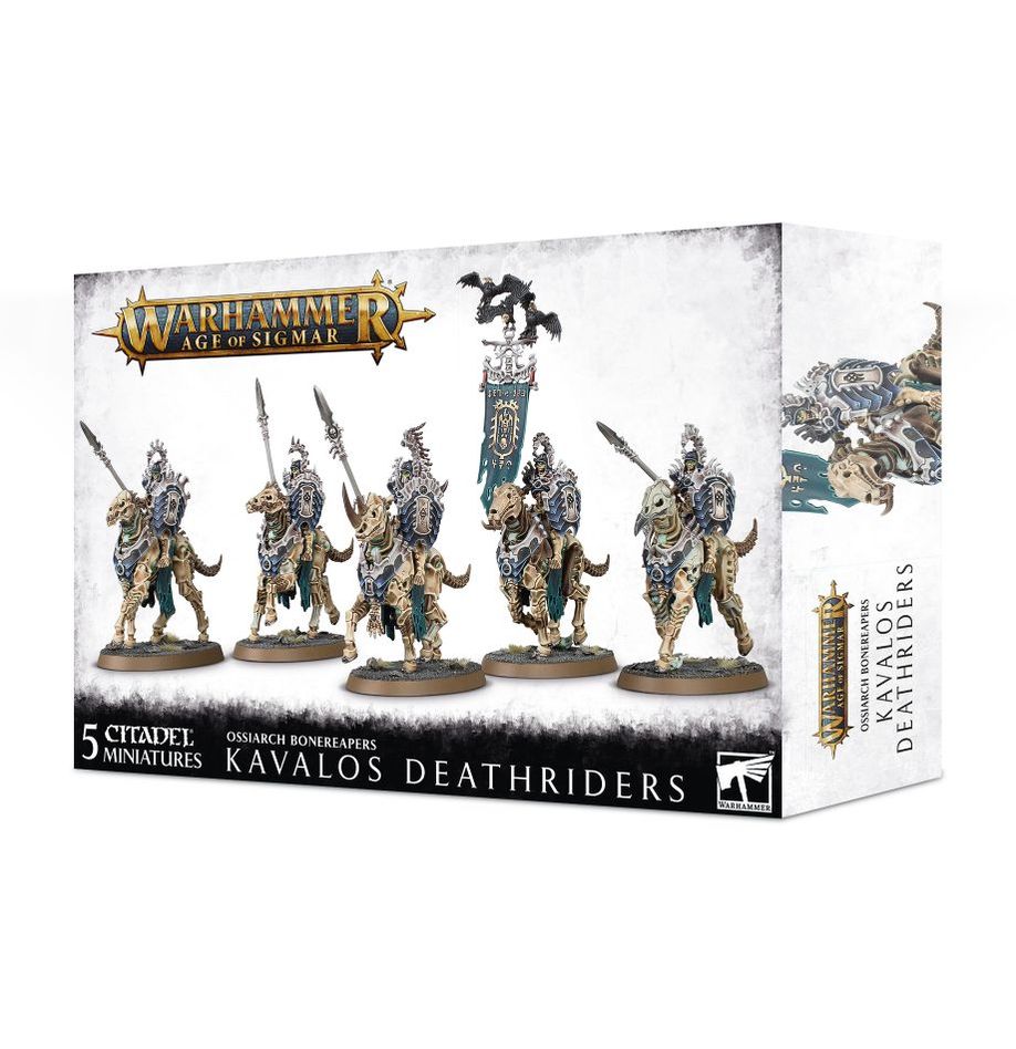 Warhammer: Age of Sigmar - Ossiarch Bonereapers - Kavalos Deathriders | Gamers Paradise