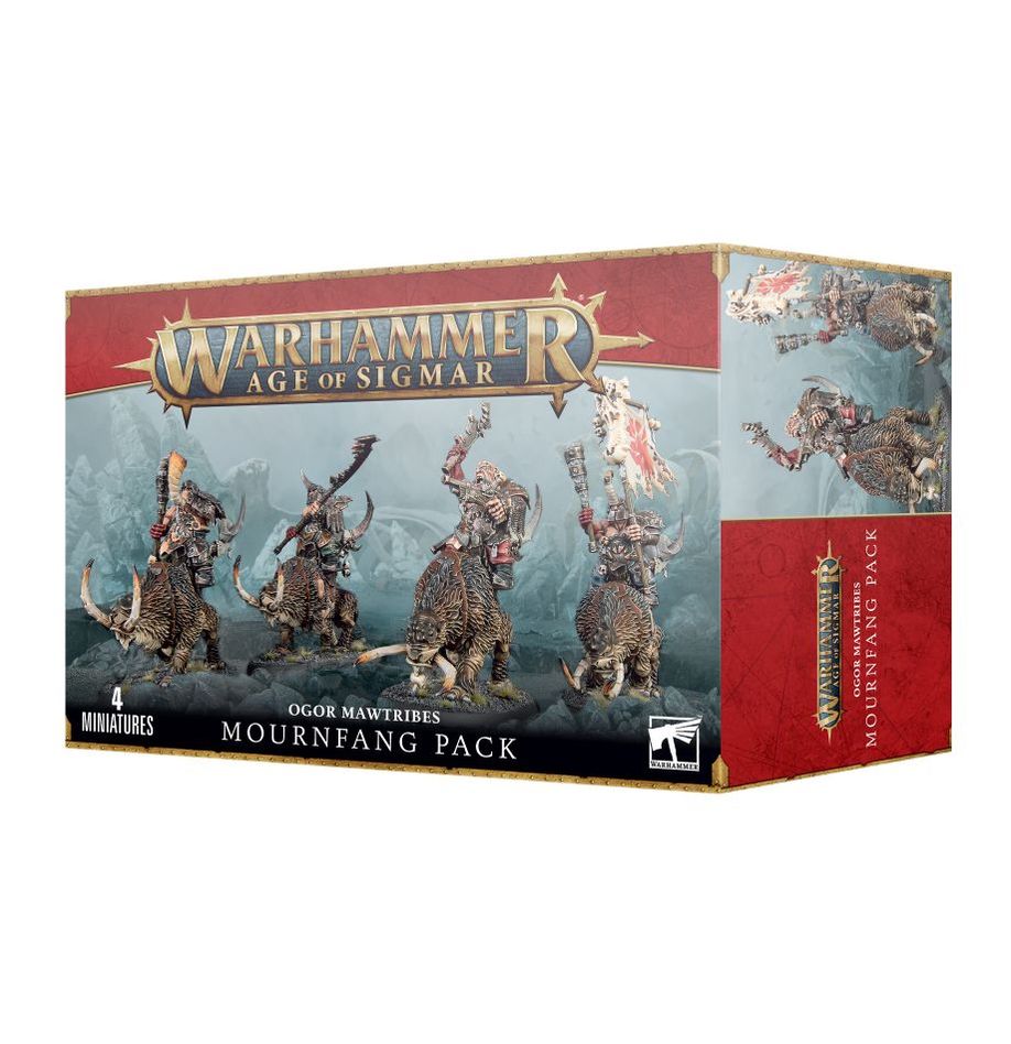 Warhammer: Age of Sigmar - Ogor Mawtribes - Mournfang Pack | Gamers Paradise