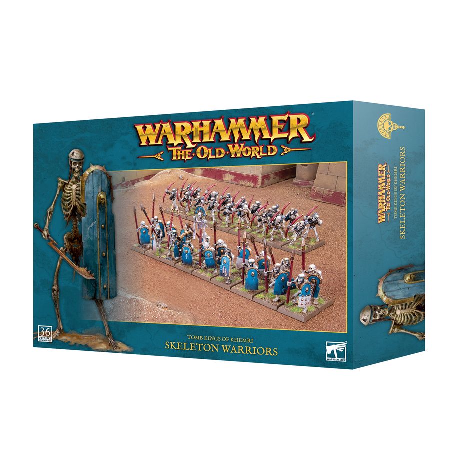 WARHAMMER: THE OLD WORLD – TOMB KINGS OF KHEMRI - TOMB KINGS SKELETON WARRIORS/ARCHERS | Gamers Paradise