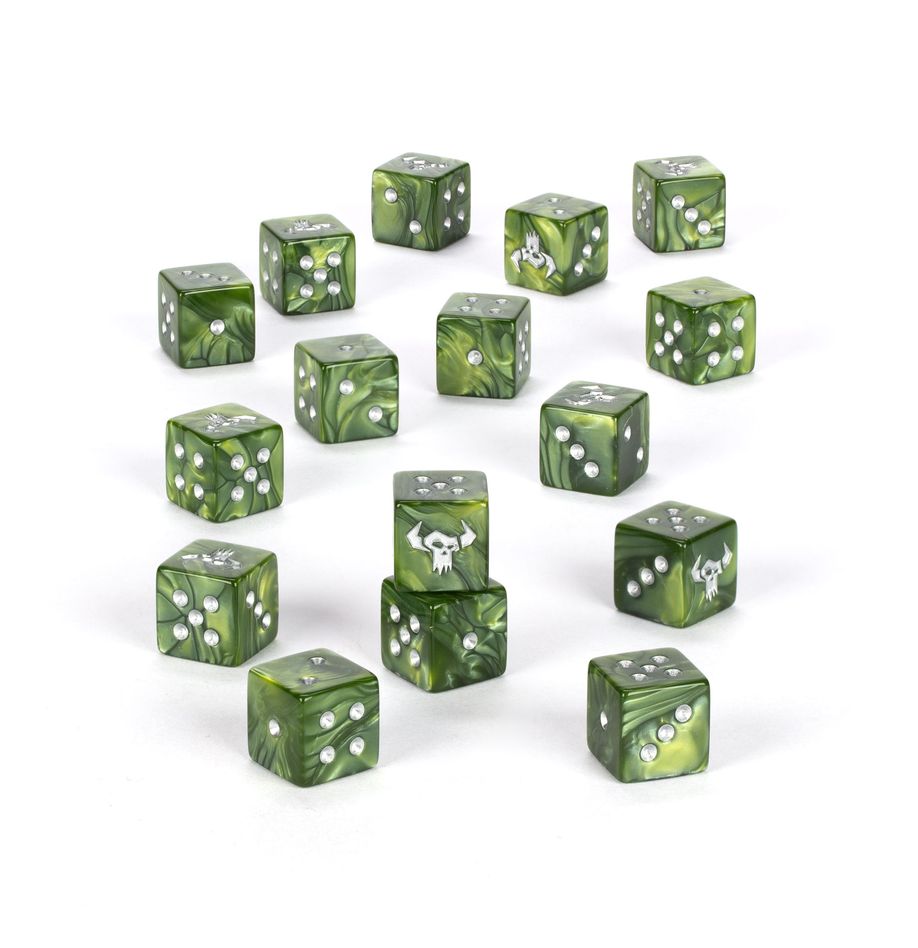 Warhammer 40K: Orks Dice Set | Gamers Paradise
