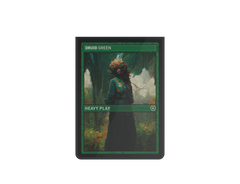 HEAVY PLAY - CURV SLEEVES - DRUID GREEN | Gamers Paradise