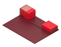 HEAVY PLAY - ETB PLAYMAT - BARBARIAN RED // SHAMAN RED | Gamers Paradise